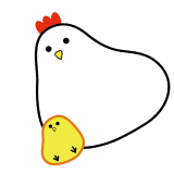 あかちゃんのページイラスト