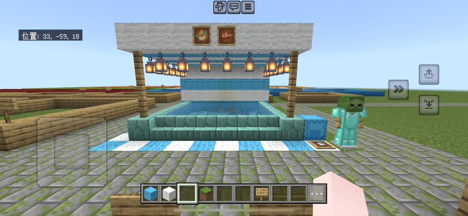 マインクラフト夏祭り準備