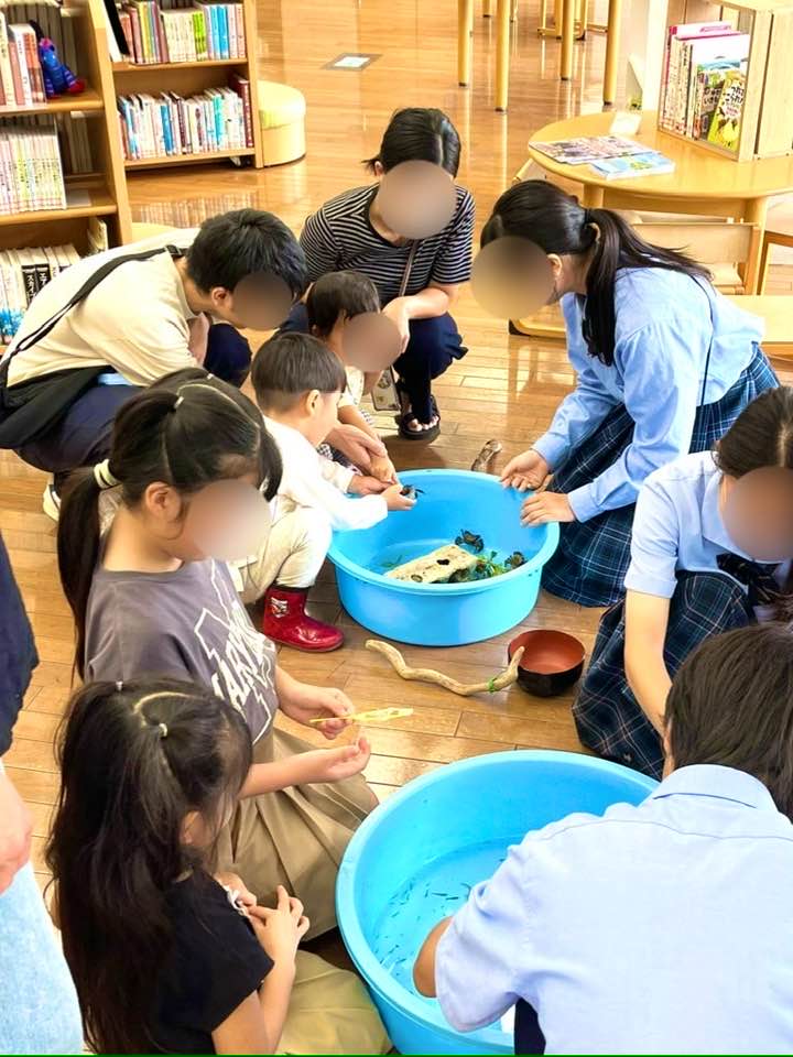 【中央】桜丘中・高等学校生物部名物 「どっちにする？えびすくい × かにつり」